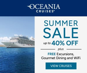 Oceania Cruises Summer Sale - Up To 40% Off!