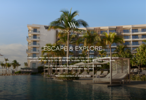 Waldorf Astoria Cancun - Up To 20% Off, $100 Resort Credit